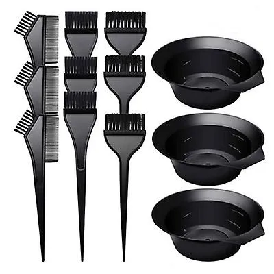 20Pcs Hair Coloring Brush And Bowl Set Bleaching Dye Kit Salon Beauty Comb Tint AZ15247