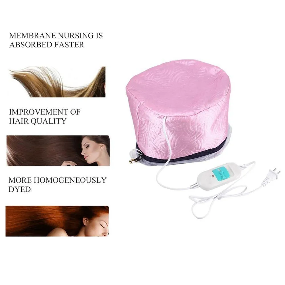 352 Thermal Head Spa Cap Treatment with Beauty Steamer Nourishing Heating Cap