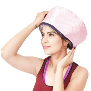 352 Thermal Head Spa Cap Treatment with Beauty Steamer Nourishing Heating Cap