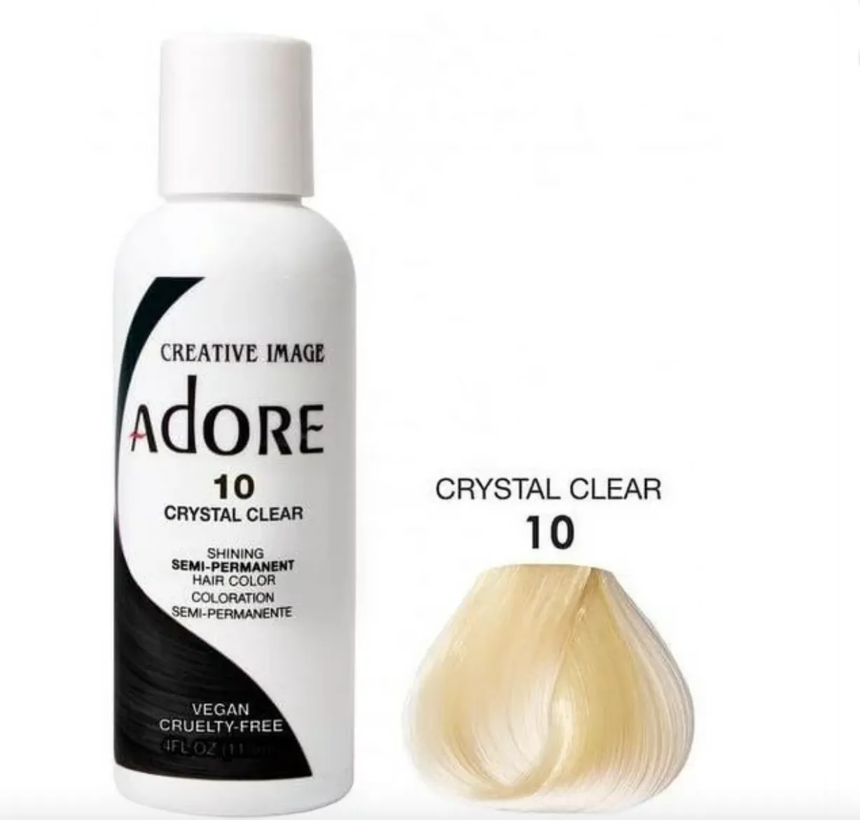 ADORE: SEMI-PERMANENT HAIR COLOR 4oz