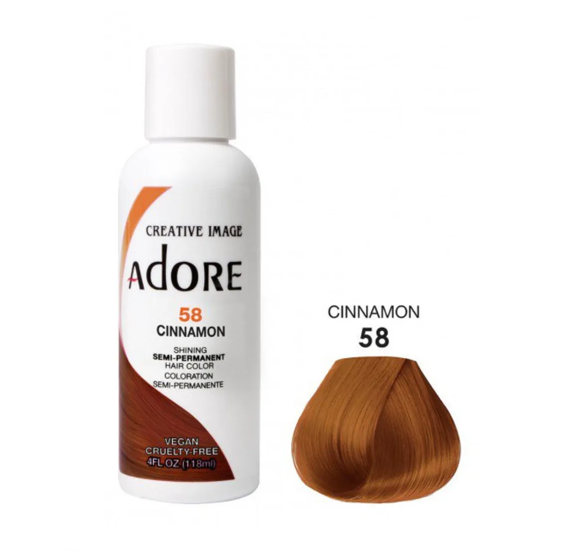 ADORE: SEMI-PERMANENT HAIR COLOR 4oz