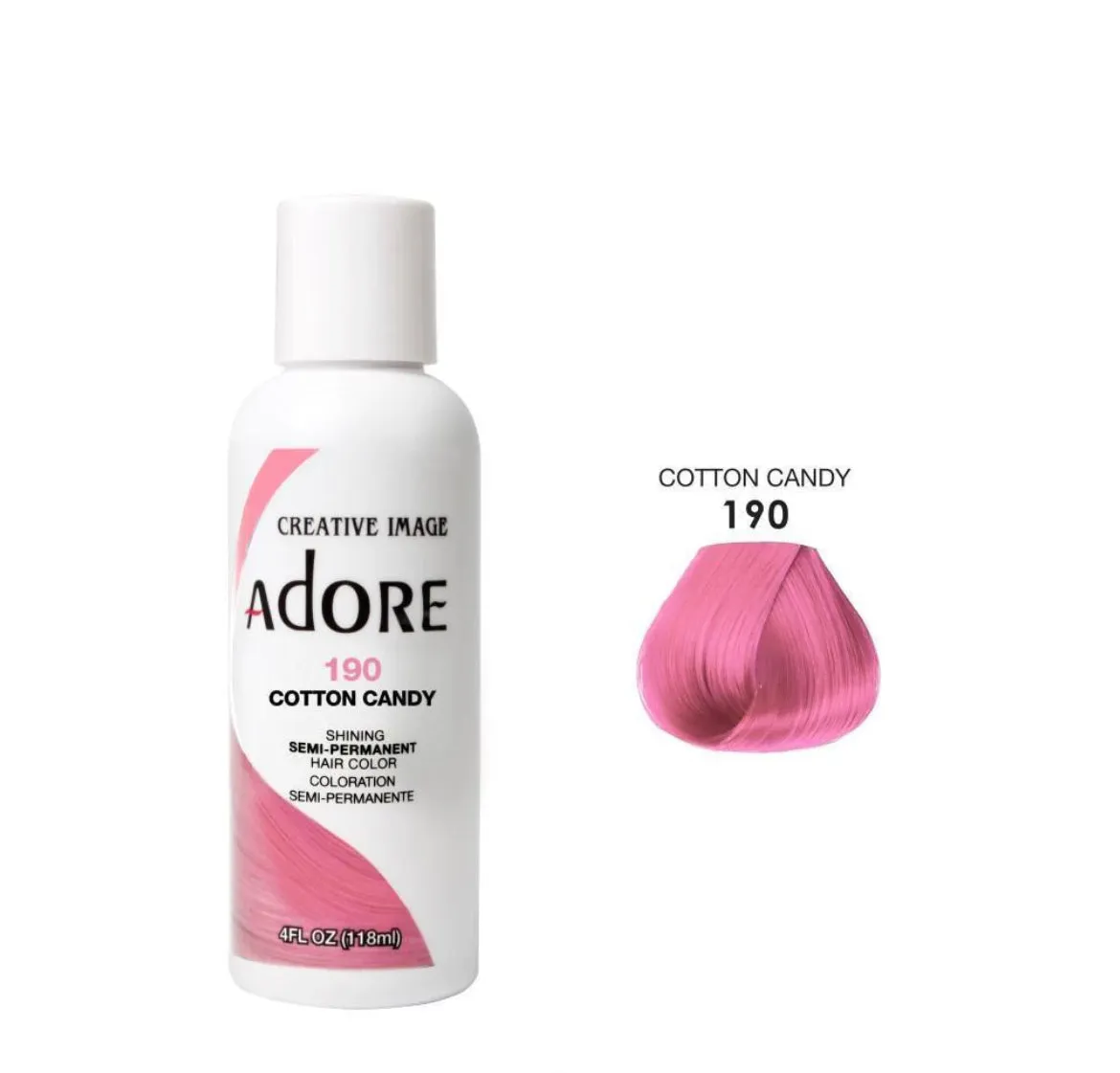 ADORE: SEMI-PERMANENT HAIR COLOR 4oz