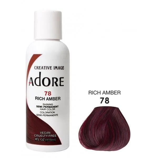 Adore Semi Permanent Hair Dye Colour