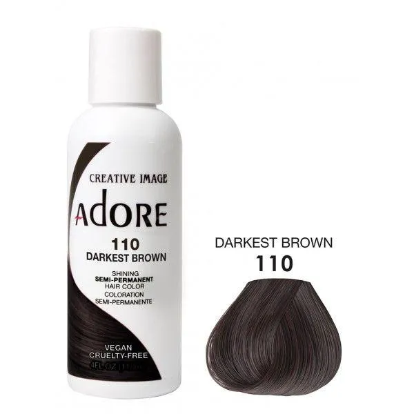 Adore Semi Permanent Hair Dye Colour