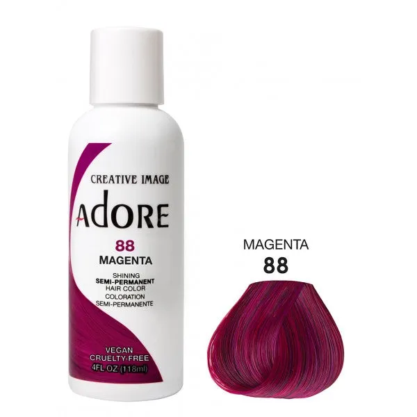 Adore Semi Permanent Hair Dye Colour