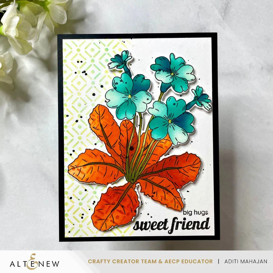 Altenew Warm & Cozy Fresh Dye Ink Pad - Orange Cream