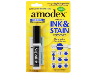 Amodex Ink and Stain Remover - Travel Tube (.5 oz)