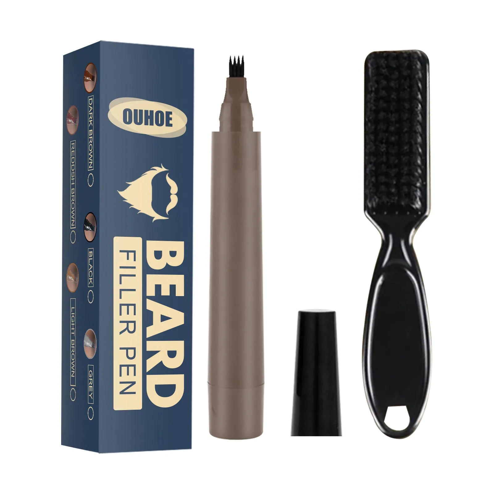 Beard Pencil Filler Kit - Barber-Approved Facial Hair Styling for a Confident Look