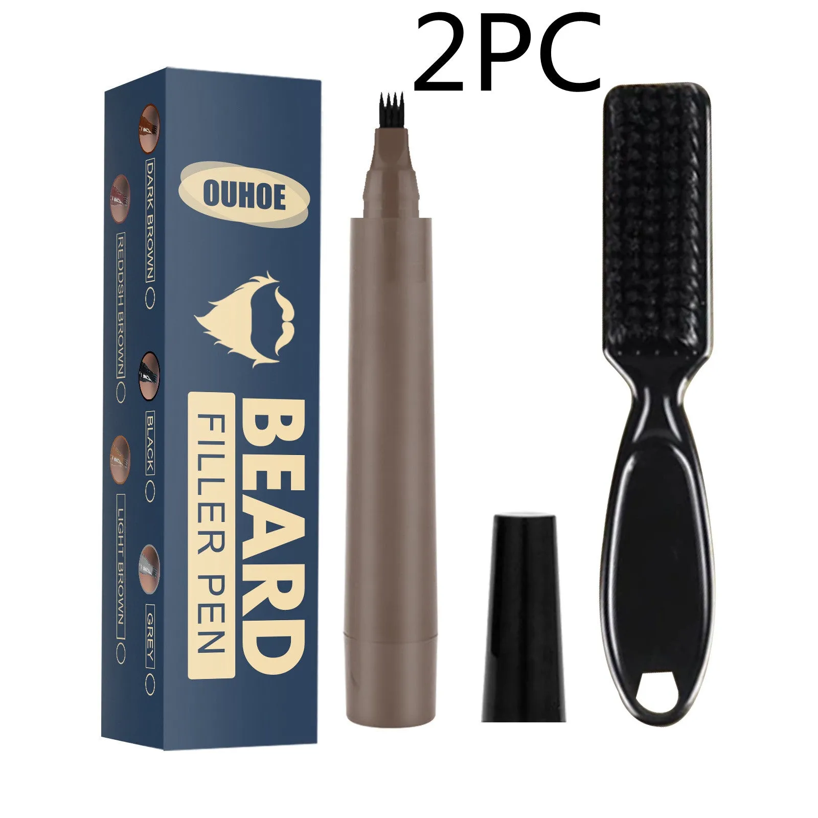 Beard Pencil Filler Kit - Barber-Approved Facial Hair Styling for a Confident Look