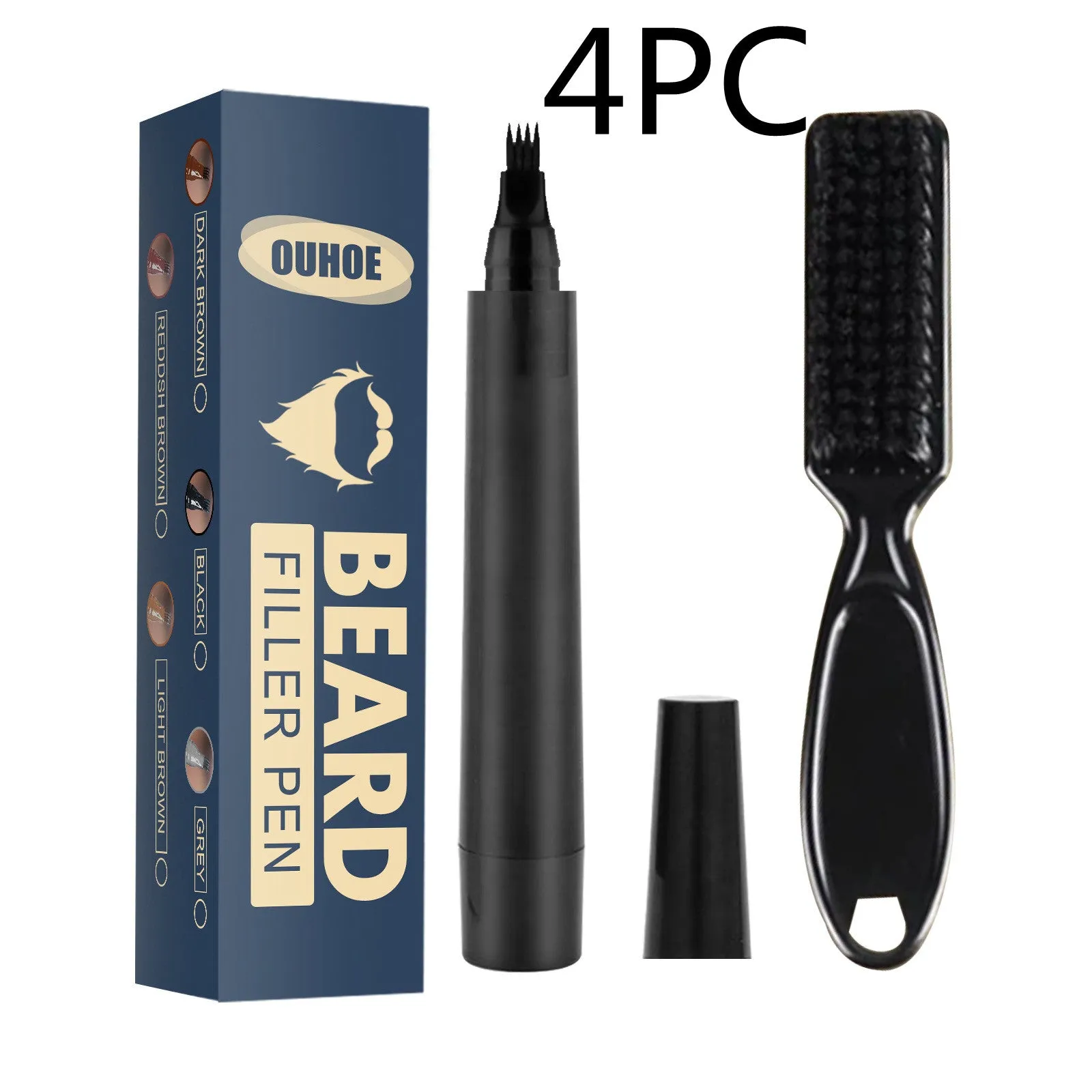 Beard Pencil Filler Kit - Barber-Approved Facial Hair Styling for a Confident Look