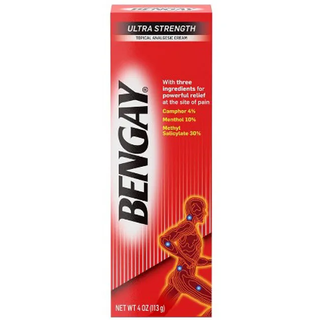 Bengay Ultra Strength Pain Relieving Cream 4 oz