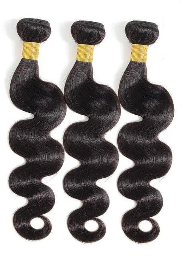 BeuMax 10A Grade 3/4 Body Wave bundles with 13x4 Frontal