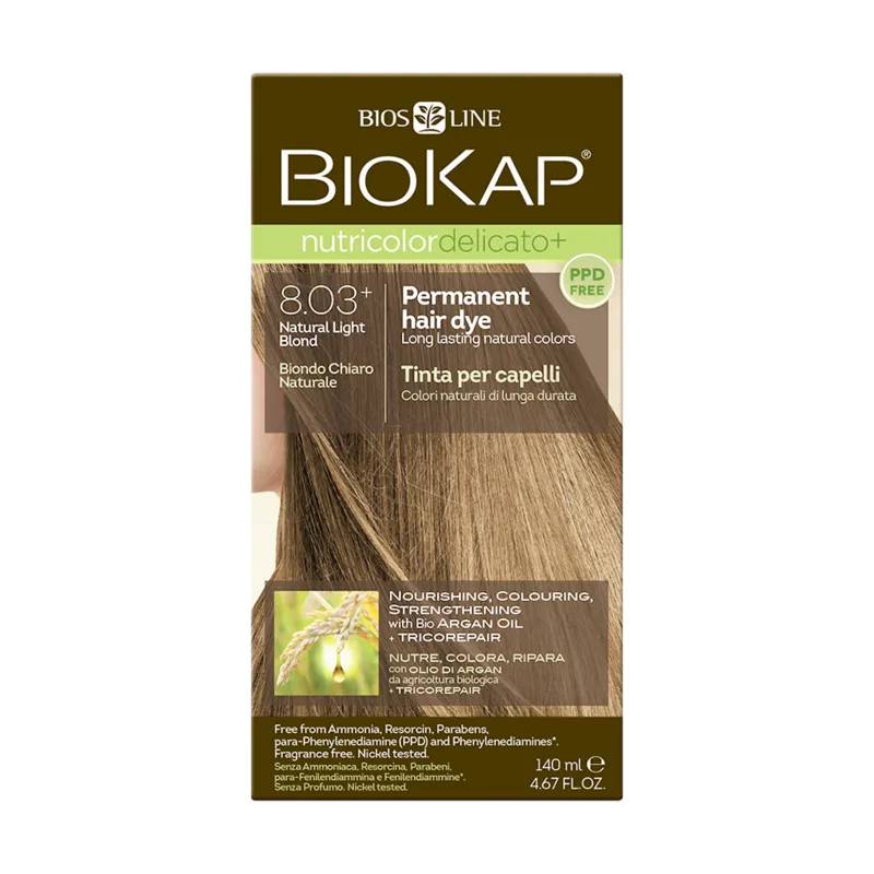 Biokap Nutricolor Delicato Rapid 8.03 - Natural Light Blond