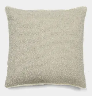 Boucle Cushion in Cream – 53 cm