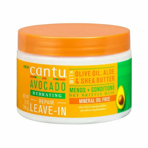 Cantu: AVOCADO HYDRATING REPAIR LEAVE-IN CREAM 12oz