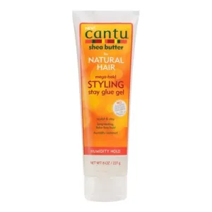 Cantu For Natural Hair Mega Hold Styling Stay Glue Gel 8 oz