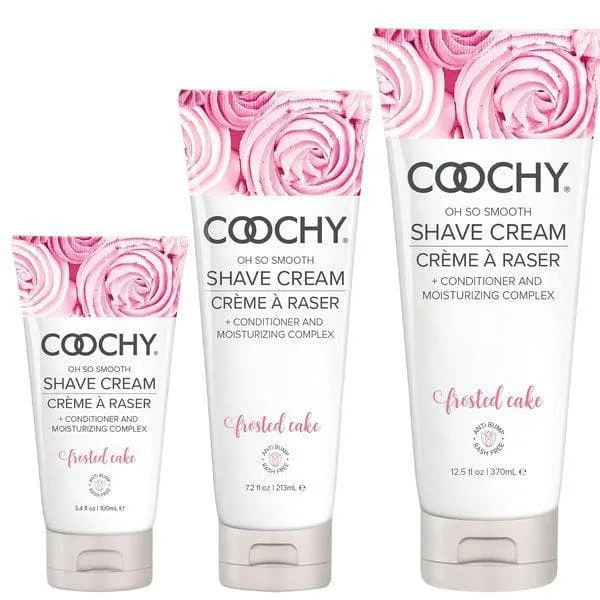 Coochy Oh So Smooth Shave Cream Frosted Cake