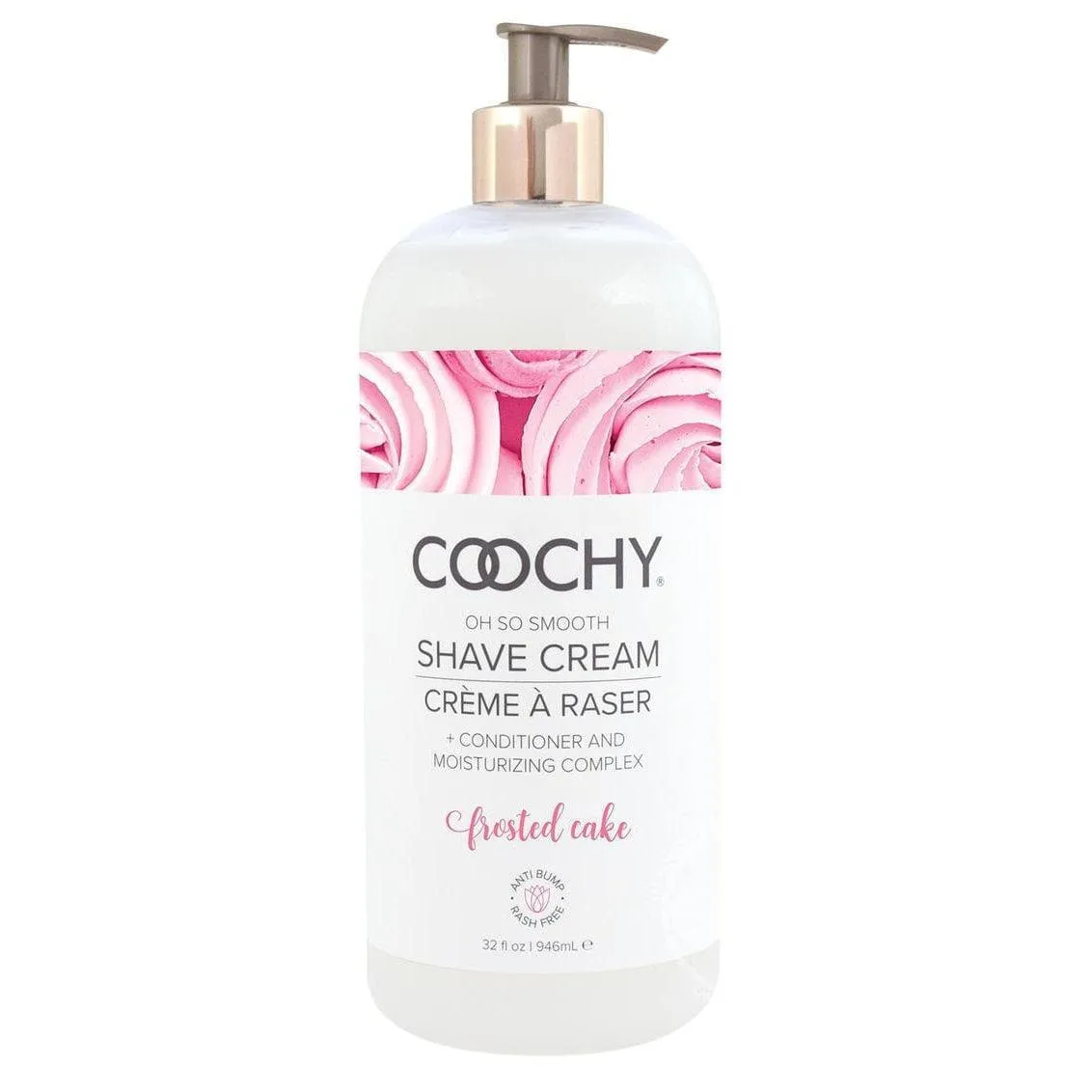 Coochy Oh So Smooth Shave Cream Frosted Cake