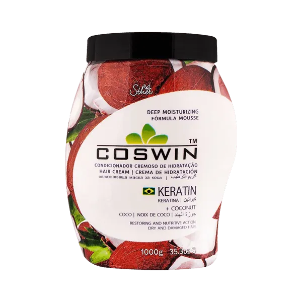 COSWIN COCONUT KERATIN HAIR CREAM 1000G