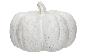 Cream Stoneware Pumpkin