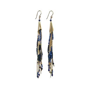 Dark Blue Daydreaming Earrings