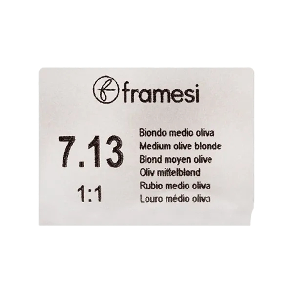 Framesi Framcolor Glamour Hair Color Cream 100ml - 7.13 Medium Olive Blonde