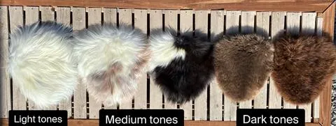 Full Pelt without Straps Sheepskin Buttpad™