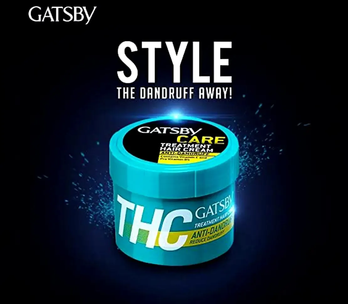 Gatsby Anti Dandruff Treatment Hair Cream 250g