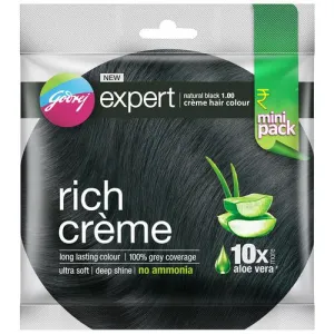 Godrej Expert Rich Creme Hair Colour - Shade 1 Natural Black