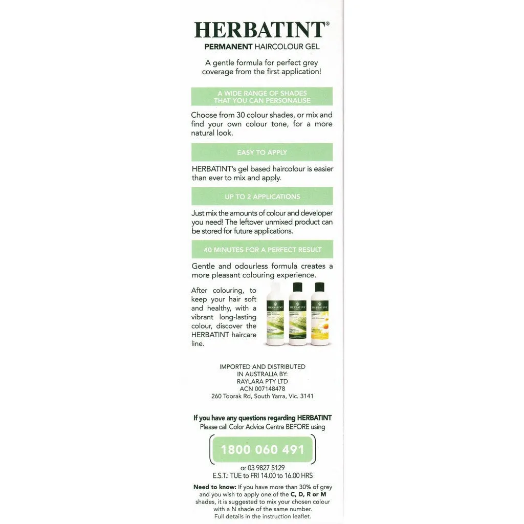 Herbatint 8N Light Blonde Colour