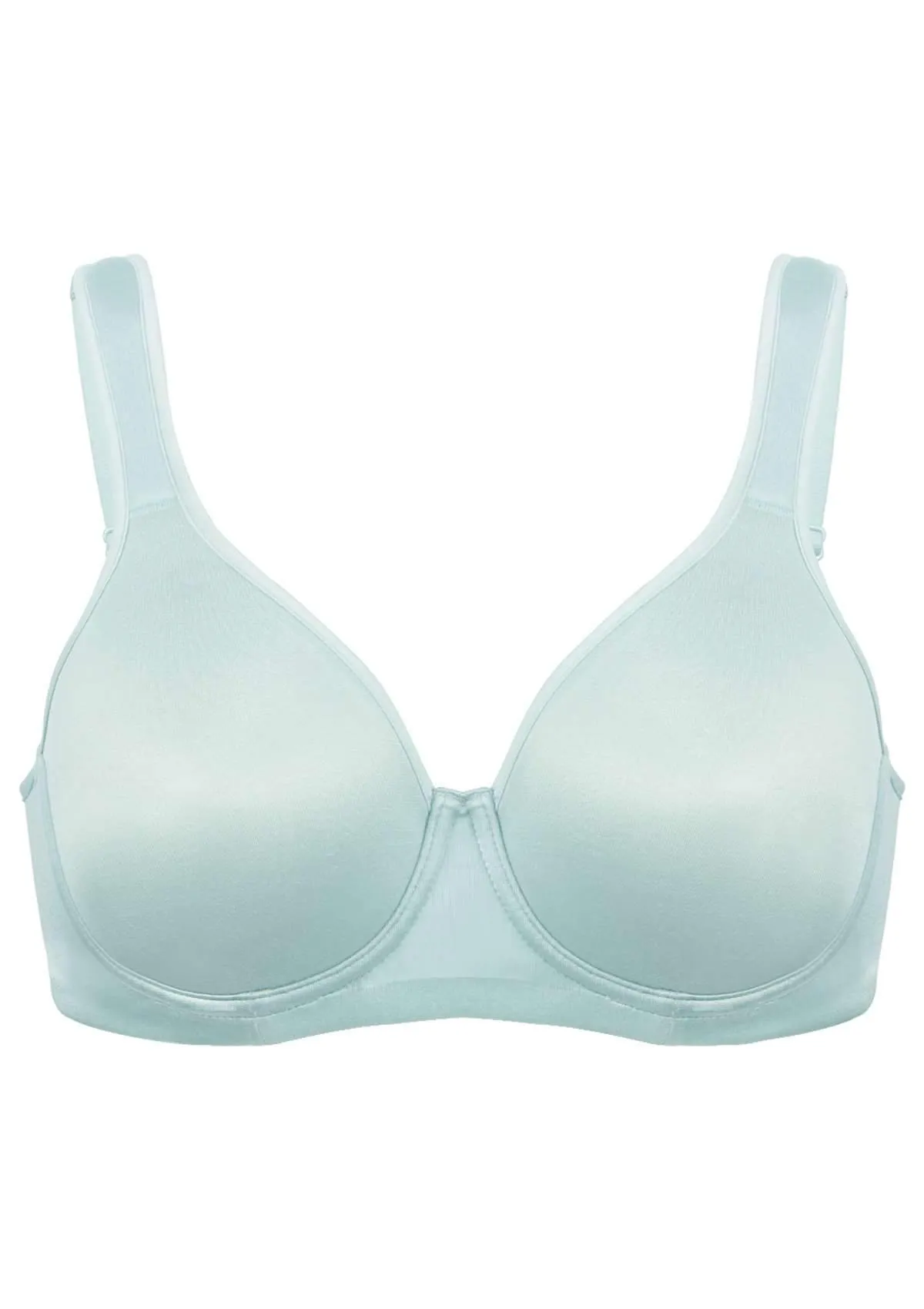 HSIA Blue Unlined Full Coverage Minimizer Bra