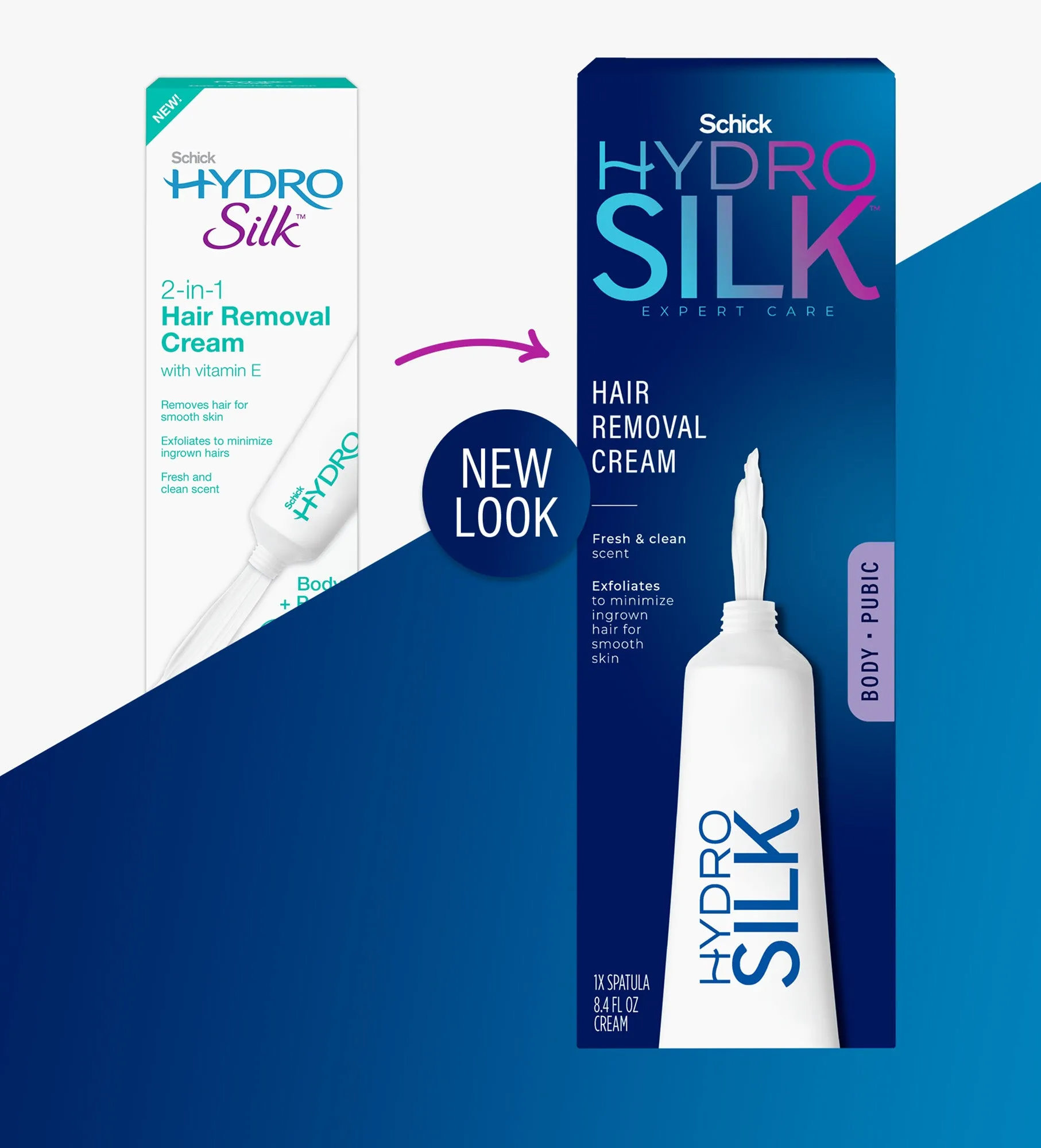 Hydro Silk® 2-in-1 Hair Removal Cream