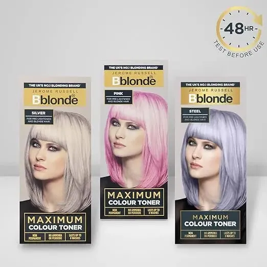 Jerome Russell Bblonde Silver Maximum Colour Toner 75ml