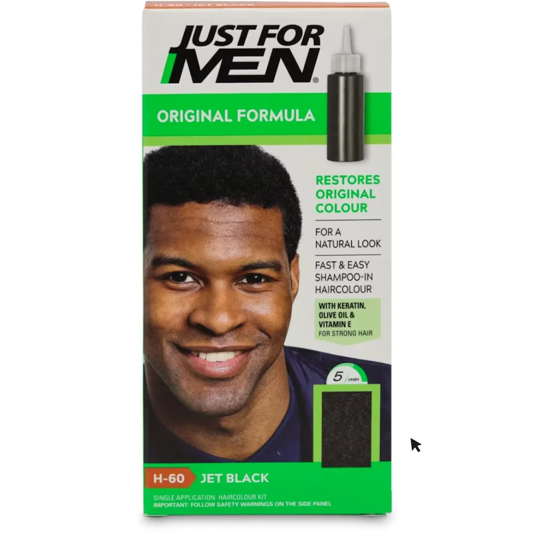 Just For Men Jet Black Hair Dye H-60 (T)