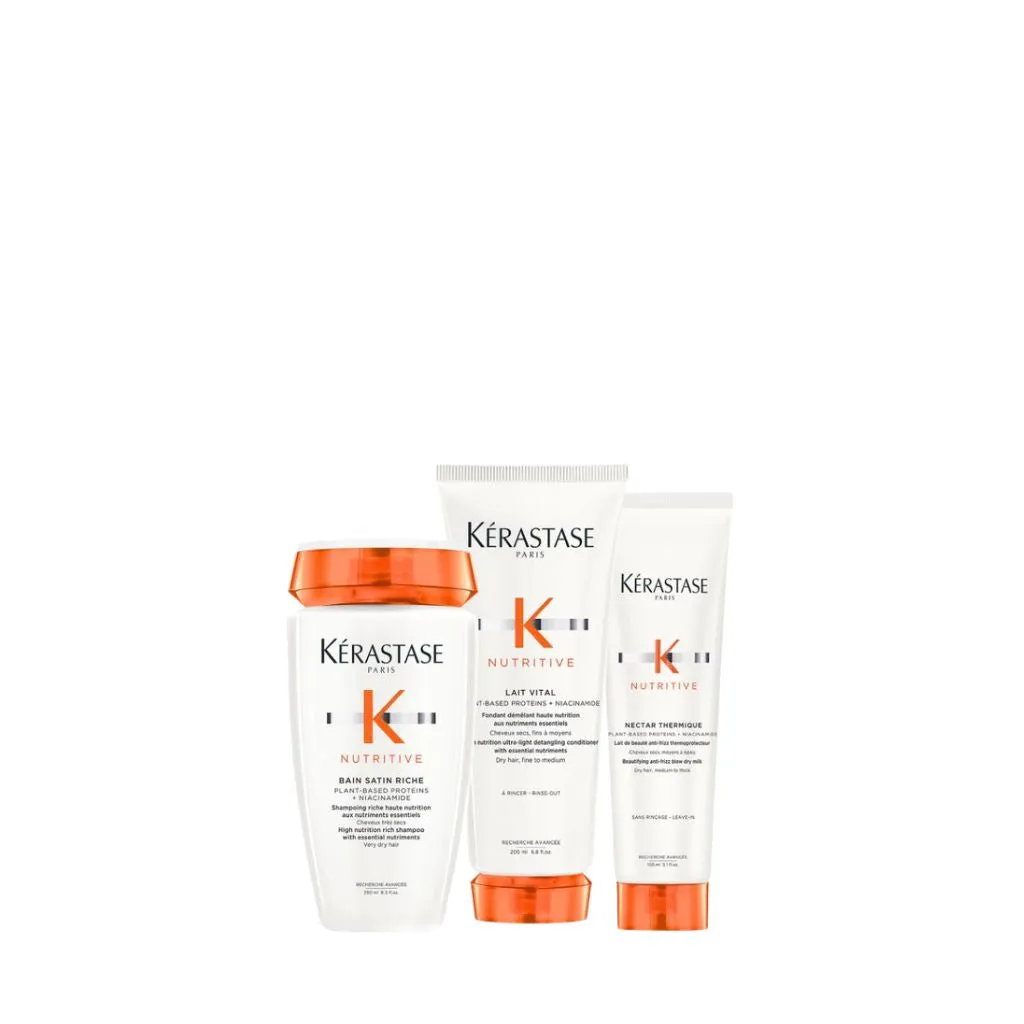 Kerastase Nutritive Hydrating Bundle for Medium to Thick Hair