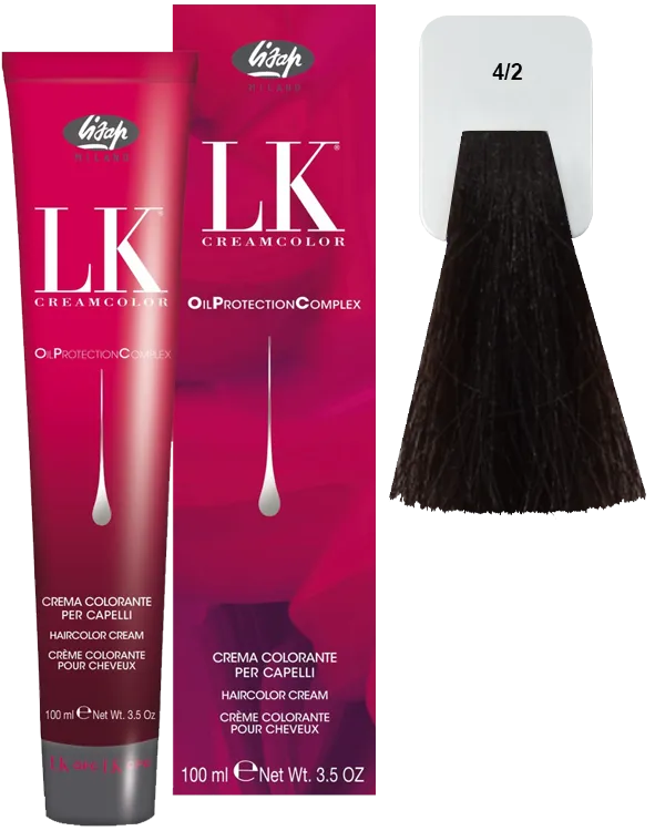 Lisap LK OPC Permanent Color 4/2 Ash