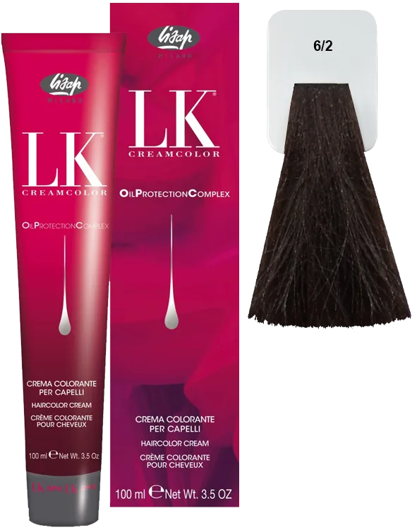 Lisap LK OPC Permanent Color 6/2 Ash