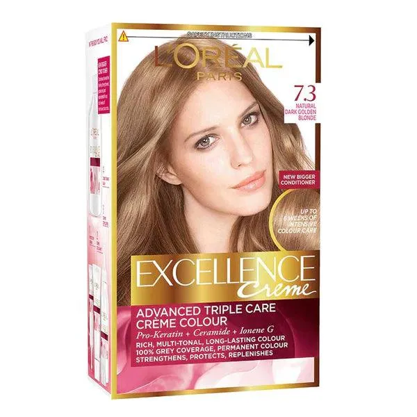 LOREAL EXCELLENCE DARK GOLDEN BLONDE 7.3