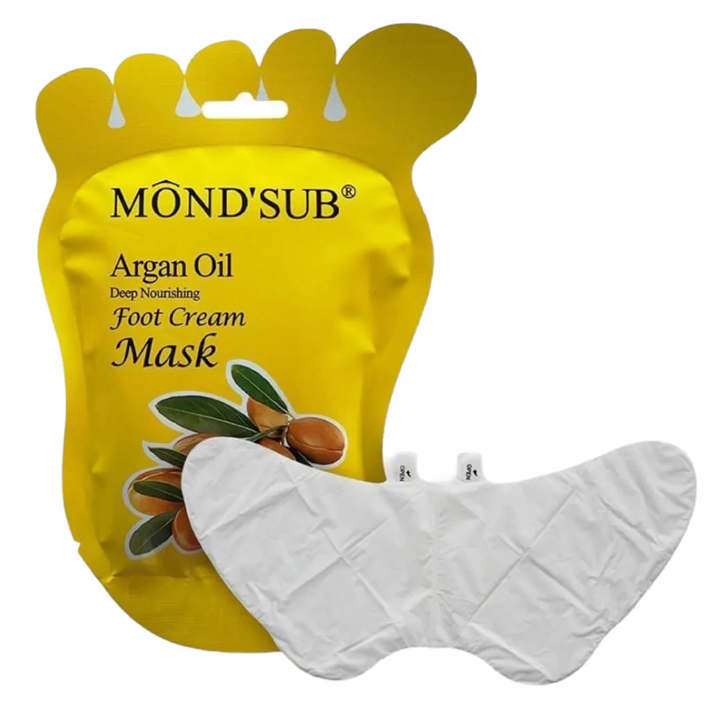 Mond'Sub Argan Oil Nourishing Foot Mask