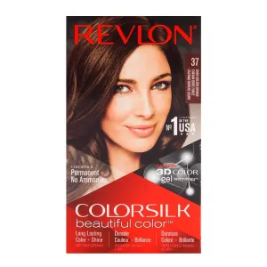 REVLON COLORSILK HAIR COLOR DARK GOLDEN BROWN NO.37