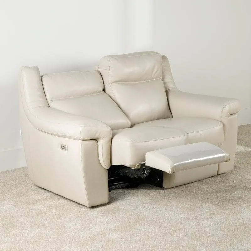 Rimini 2 Seater Power Sofa - Cream