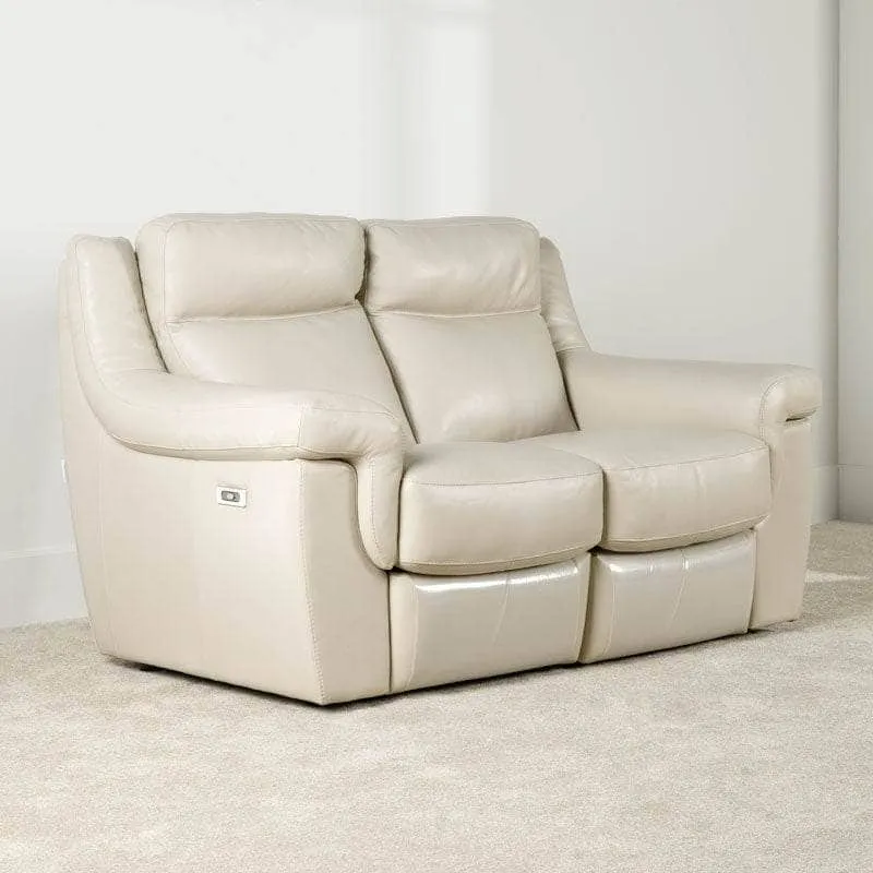 Rimini 2 Seater Power Sofa - Cream