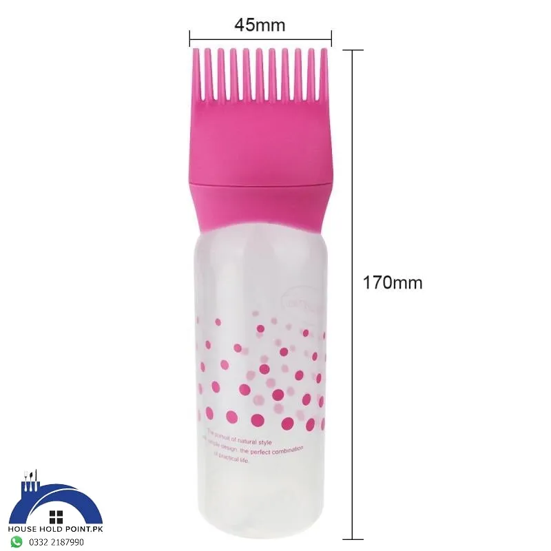 Root Comb Applicator Hair Oil & Hair Dyeing Bottle