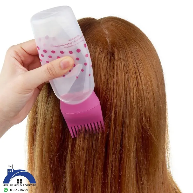 Root Comb Applicator Hair Oil & Hair Dyeing Bottle