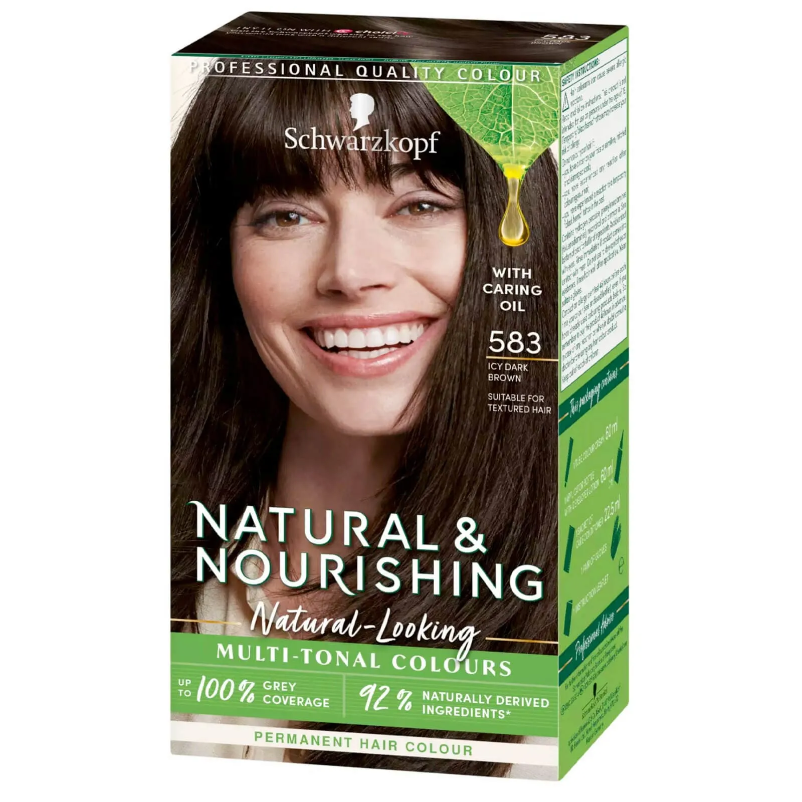 Schwarzkopf Natural & Nourishing Permanent Vegan Hair Dye