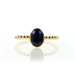 Sumba Oval Sapphire Ring