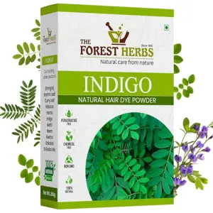 The Forest Herbs Natural Care From Nature Indigo Powder, 200g (Pack of 1) Organic for Black Hair Colour