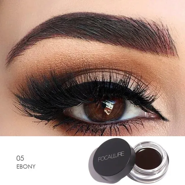 Wholesale FOCALLURE Eyebrow Cream Gel Enhancers Long-lasting Waterproof EyeBrows Pomade Gel With Brushes For Women Makeup